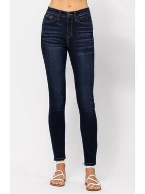 Judy Blue Jeans Women’s 15/32 Dark Indigo Skinny Fit LIKE NEW!